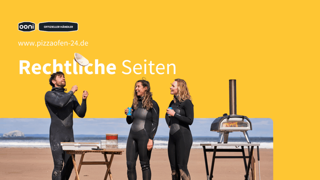 Gruppe macht Pizza am Strand mit OONI Pizzaofen outdoor