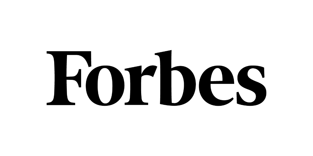 Forbes Logo – Medienauszeichnung für Ooni Pizzaöfen