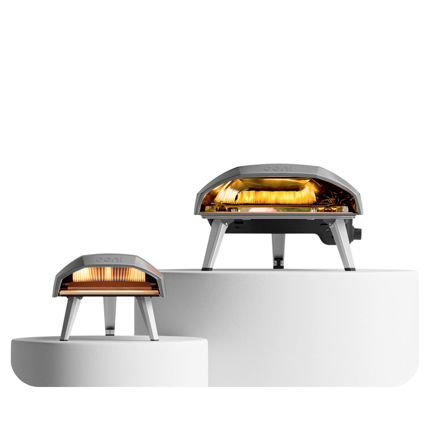 OONI Pizzaofen Modelle Vergleich – Kleiner und großer OONI Gas Pizzaofen im direkten Größenvergleich