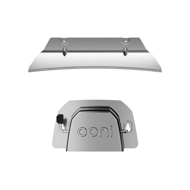 Ooni Karu 2 Pro Brennrost und Aschelade aus Edelstahl freigestellt – Fuel Grate Ersatzteil für Ooni Karu 2 Pro