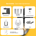 Ooni Halo Mixer in Polarweiß + GRATIS 50 € Geschenkgutschein – Bild 17