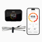 OONI Connect Temperatur-Hub Set mit Temperaturfühler und Smartphone-App – Bluetooth Pizzaofen-Thermometer komplett
