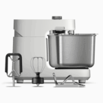 OONI Halo Küchenmaschine mit Zubehör – Knetmaschine mit Knethaken Rührbesen und Schneebesen für Pizzateig