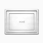 OONI Pizzablech Klein Deckel – Edelstahldeckel mit OONI-Logo für antihaftbeschichtete Backform