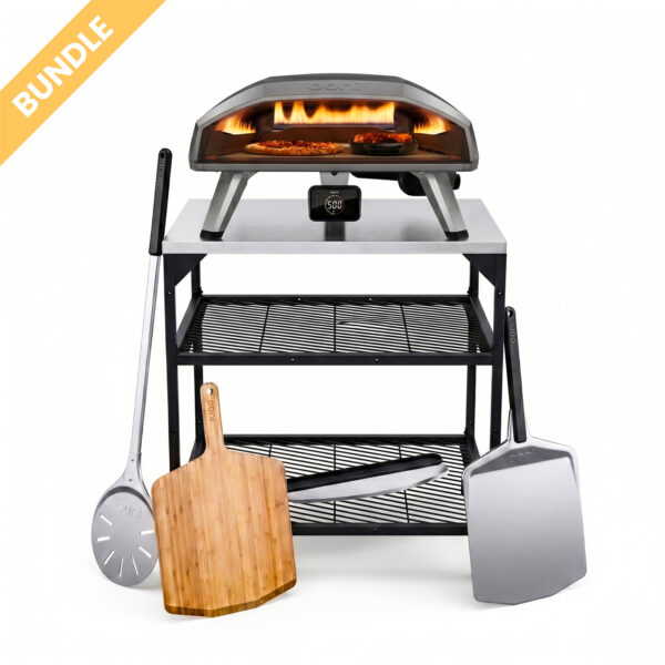 Ooni Koda 2 Pro | Schwarz | Pizzaiolo Comfort Set