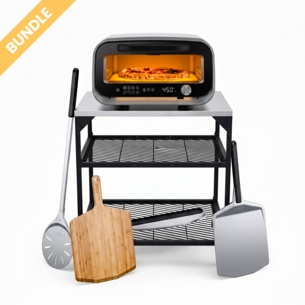 Ooni Volt 2 | Grau | Pizzaiolo Comfort Set